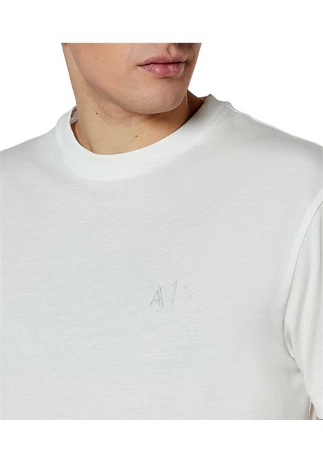 T-shirt regular fit con logo effetto sfocato ARMANI EXCHANGE | T-shirt | XM000327 AF10364U0009